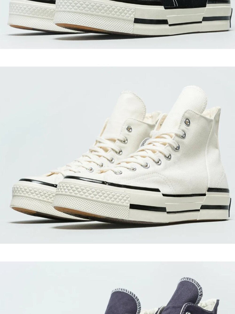 Converse Chuck 70 Plus High – Cream/Egret – Women’s 8.5